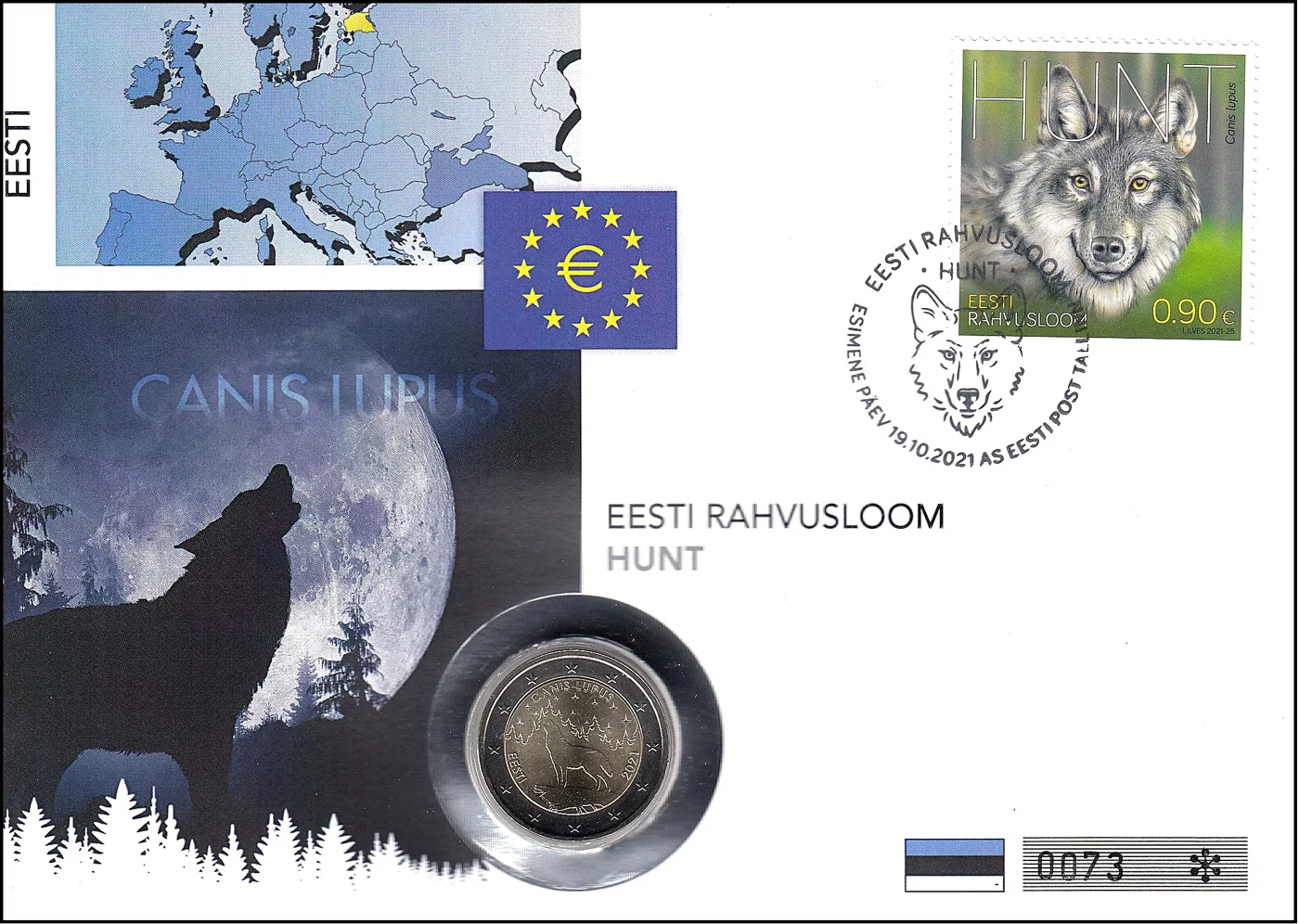VOLK - ESTONSKA NACIONALNA ŽIVAL
